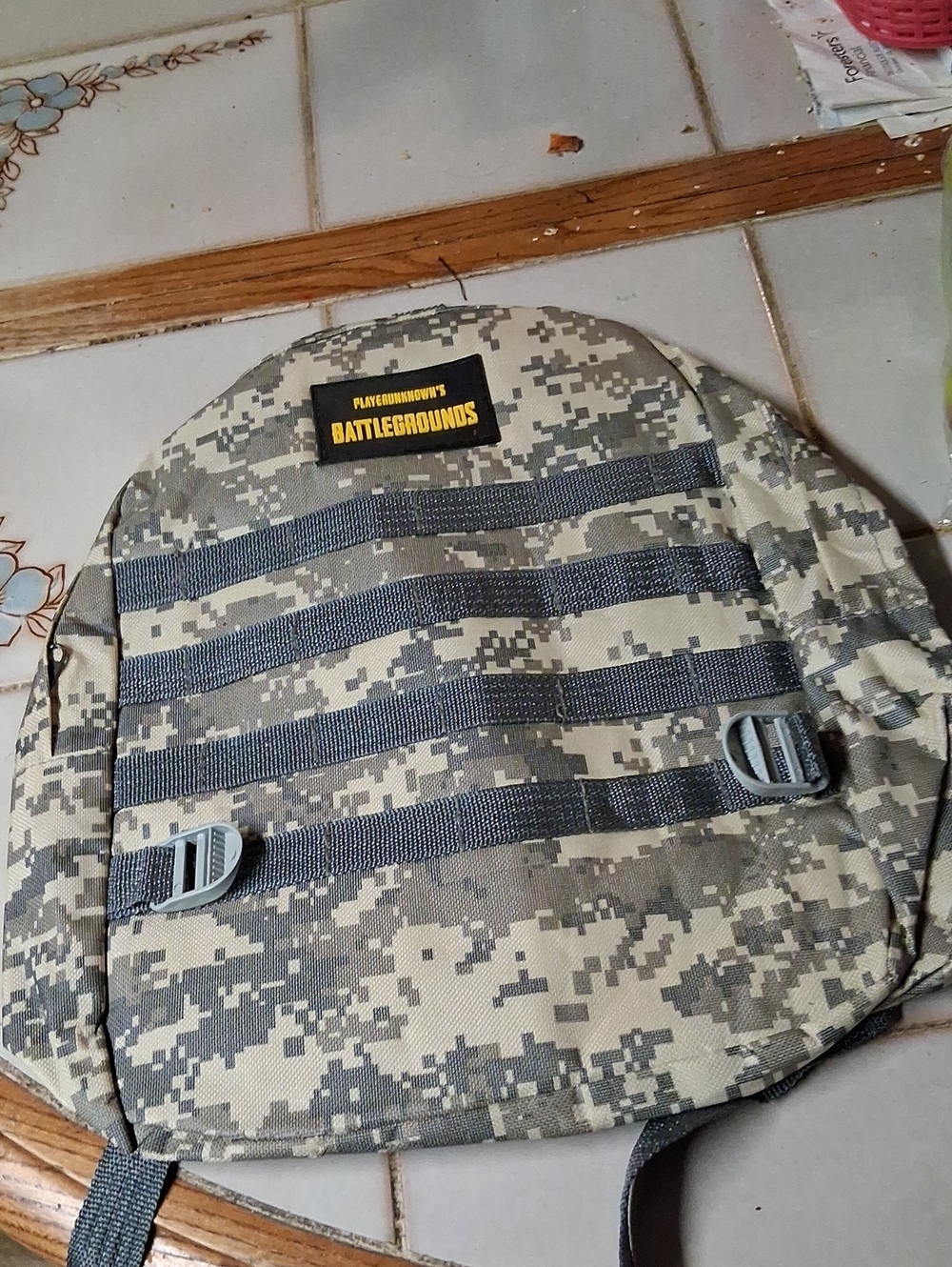 PUBG Battlegrounds Digital Camo Backpack